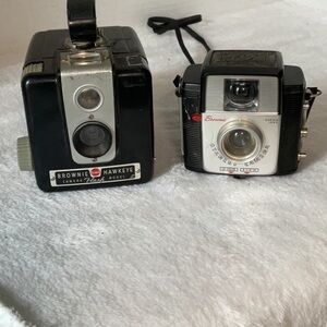 Kodak Brownie Hawkeye and Starflex Cameras vintage